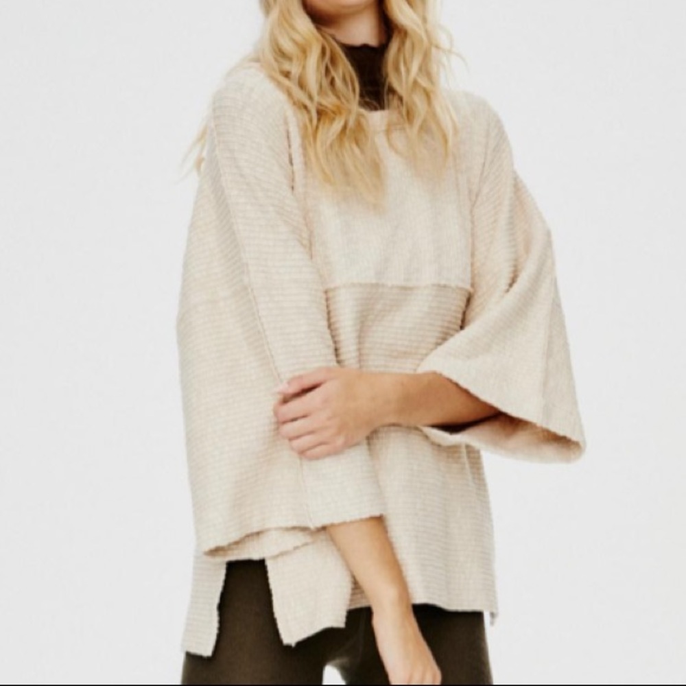 Free People Boardwalk Hacci Sweater